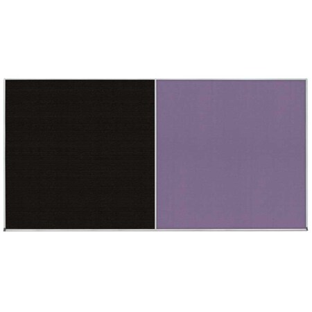 United Visual Products Enclosed Corkboard, 1 Door, 18"x24", 4" Fra UV3414-WHITE-DBURGU